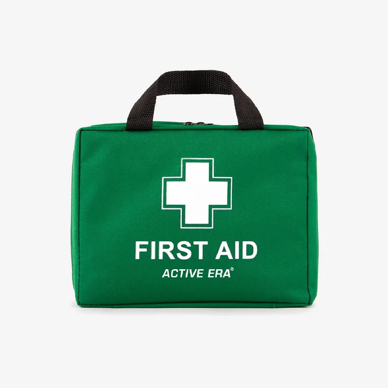 90 Piece Premium First Aid Kit Bag - Green