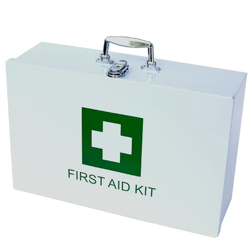 Government Regulation 3 First Aid Kit in Metal Wall Mountable Case