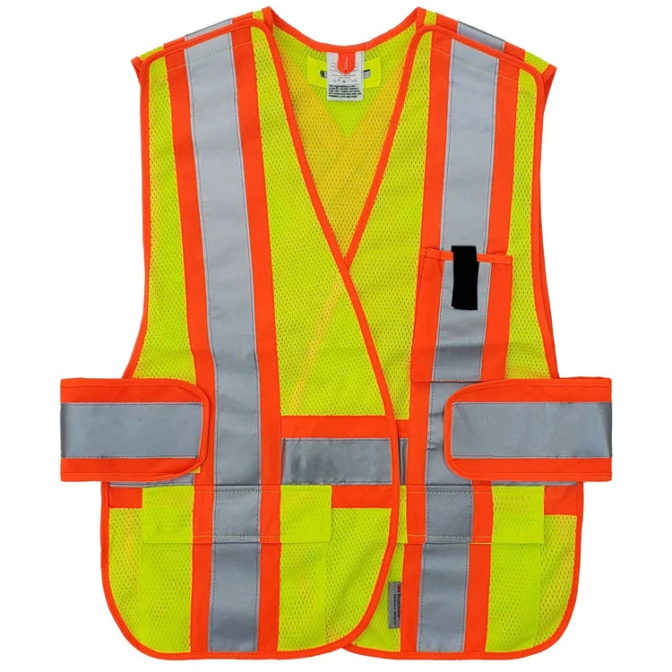 VEST2000 Standard Traffic/Safety Vest, CSA Z96-02 Class 2 Level 2 (Imported)