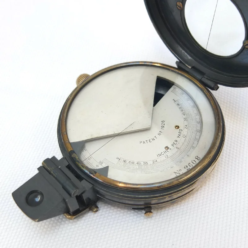 Barker Patent Prismatic Compass Clinometer c.1890