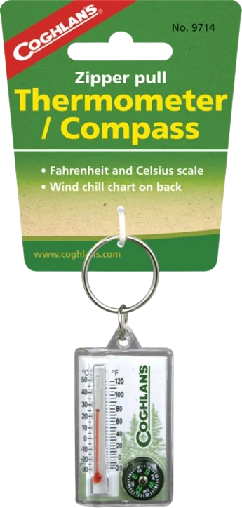 Coghlan's - Zipper Thermometer & Compass