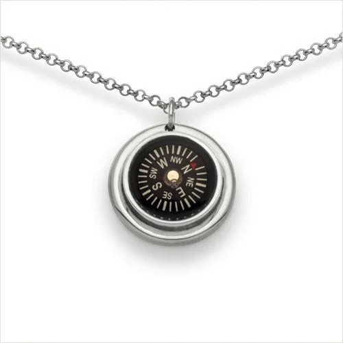 Compass Necklace, Classic