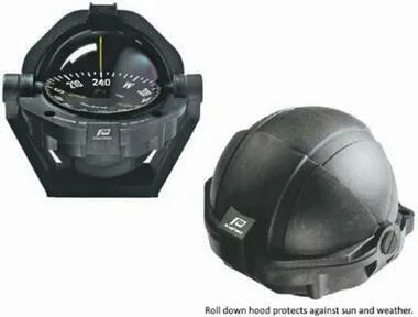 Compasses - Offshore 105 Powerboat Flush Mount Black