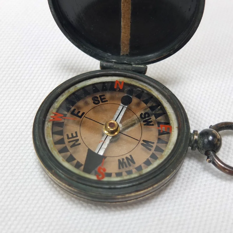 Barker Mica Dial Military Compass c.1877