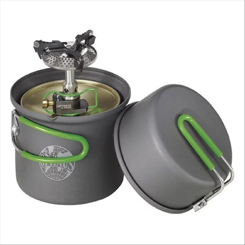 Optimus Crux Lite Solo Cook System Non-Stick Pot, Pan and Stove