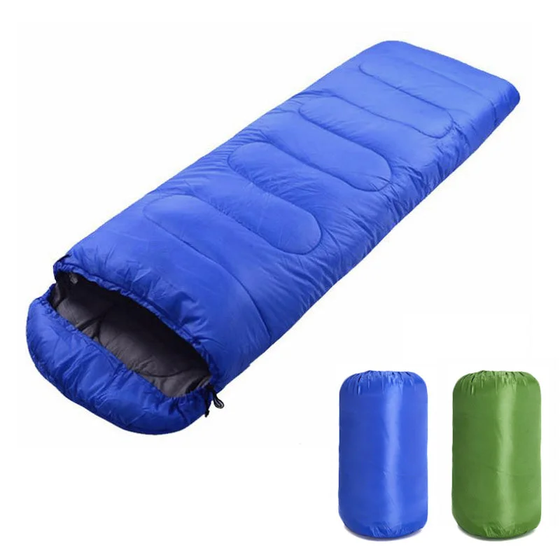 Portable Lightweight Envelope Sleeping Bag with Compression Sack for Camping