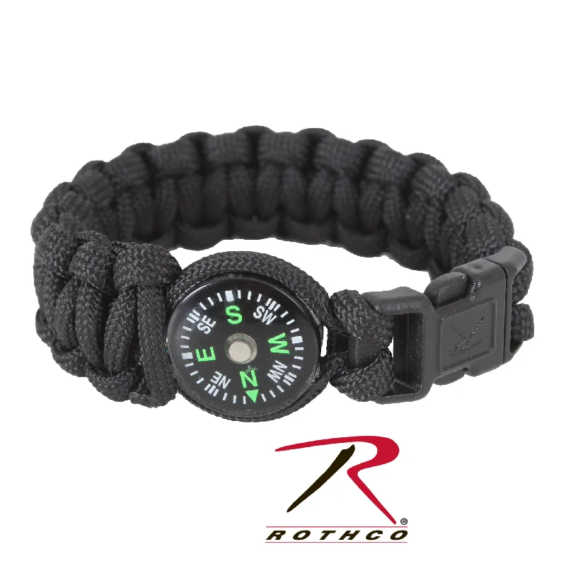 Rothco Paracord Compass Bracelet