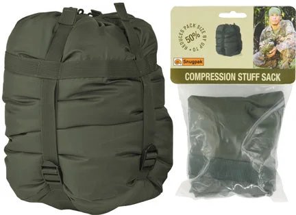 Snugpak Compression OD Green Small Used Sleeping Bags Clothing Stuff Sack 92070