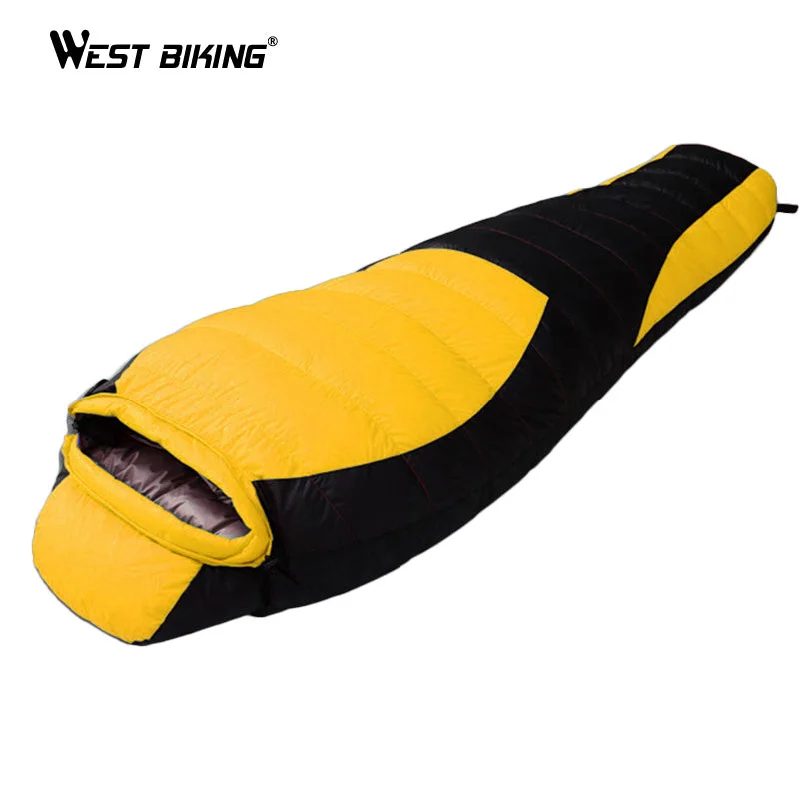 WEST BIKING Traveling Thicken Sleeping Bag Camping Hiking Sleeping Bag